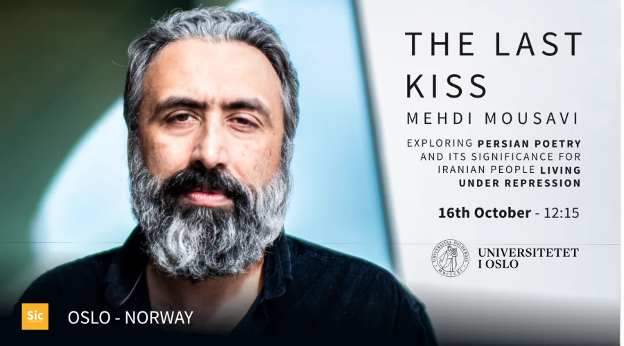 The Last Kiss: Poesiopplesning og samtale med Mehdi Mousavi