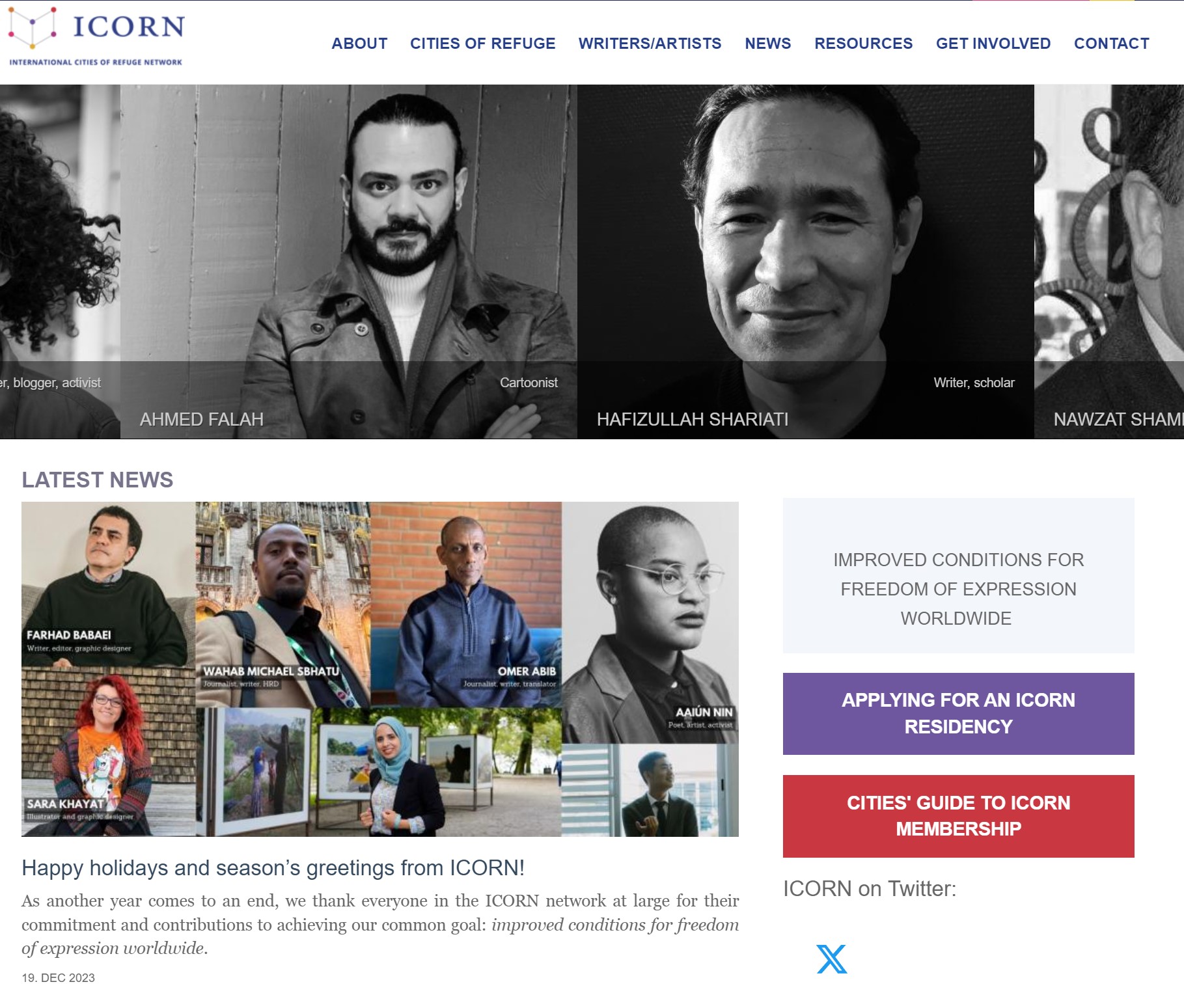 ICORN – protecting creative freedom